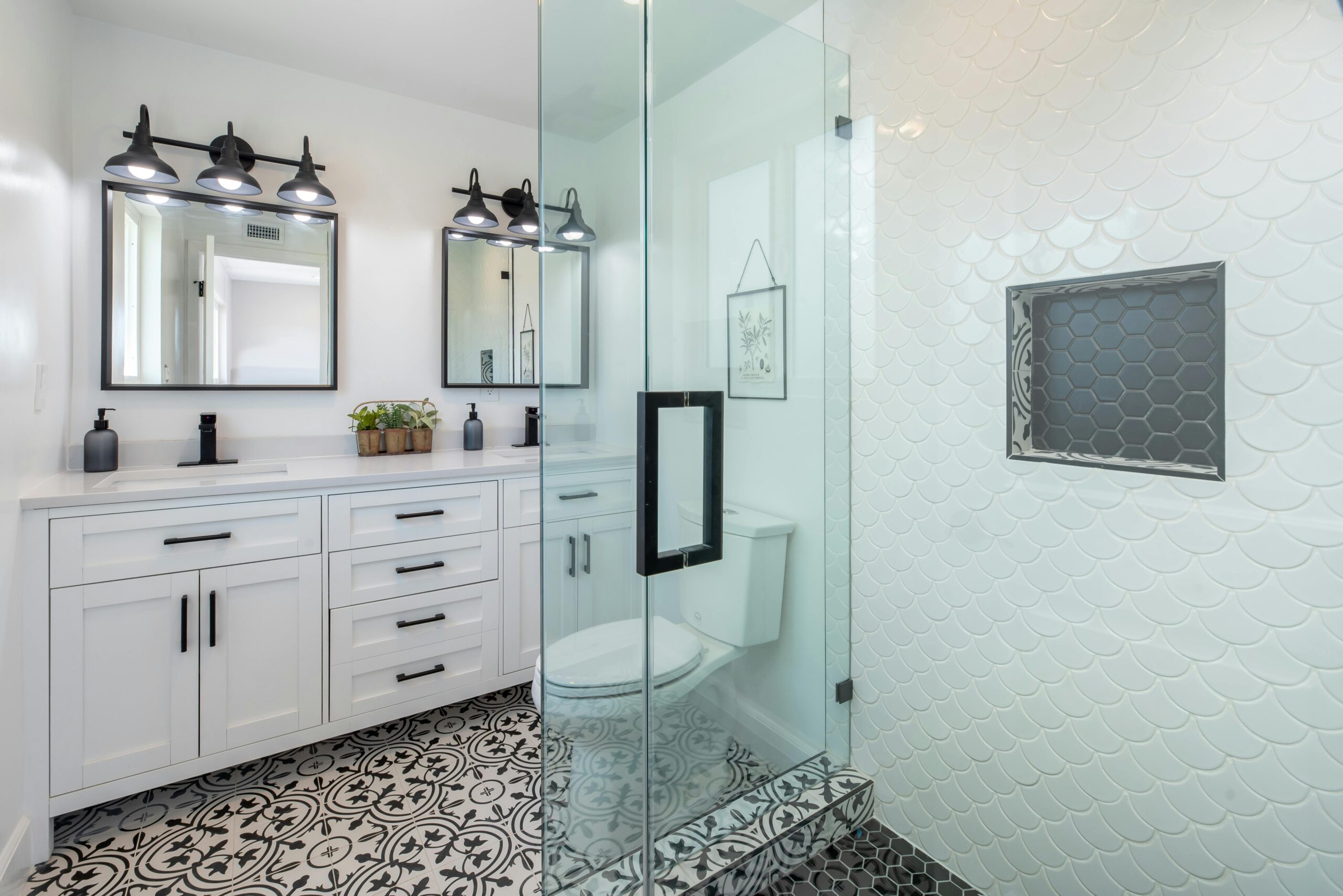 Bathroom remodel in East Sacramento